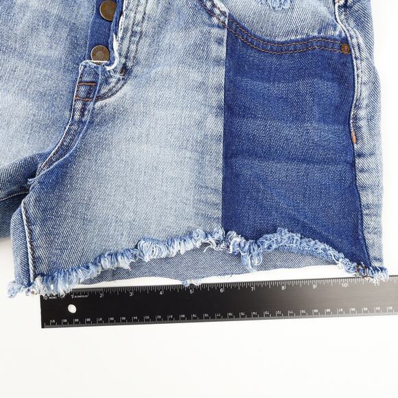 William Rast Justin Timberlake Junior Womens 27 Cutoff High Rise Jean Shorts - Picture 6 of 12